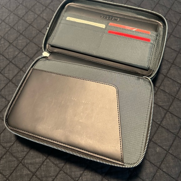 LACOSTE | the blend monogram print canvas travel bag - Picture 8 of 9